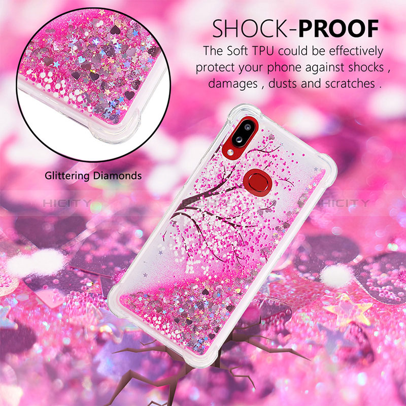 Coque Silicone Housse Etui Gel Bling-Bling S01 pour Samsung Galaxy A10s Plus