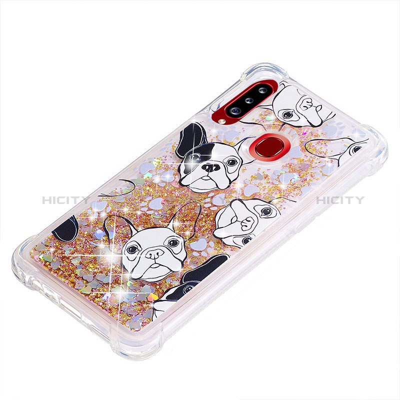 Coque Silicone Housse Etui Gel Bling-Bling S01 pour Samsung Galaxy A20s Plus