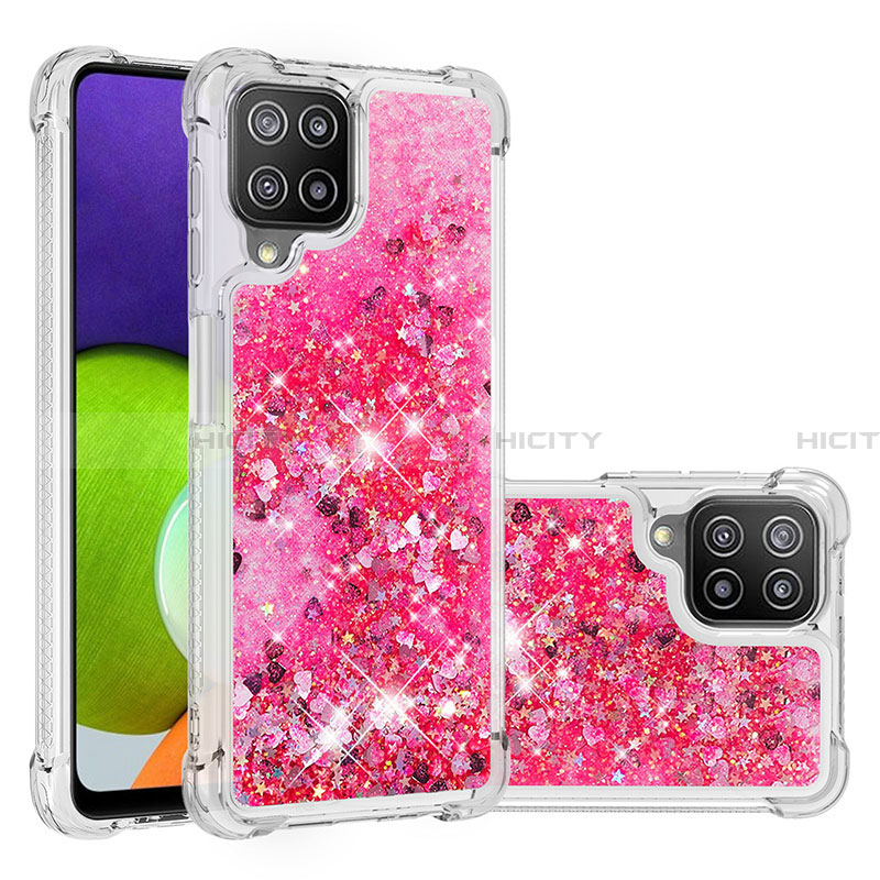 Coque Silicone Housse Etui Gel Bling-Bling S01 pour Samsung Galaxy A22 4G Plus