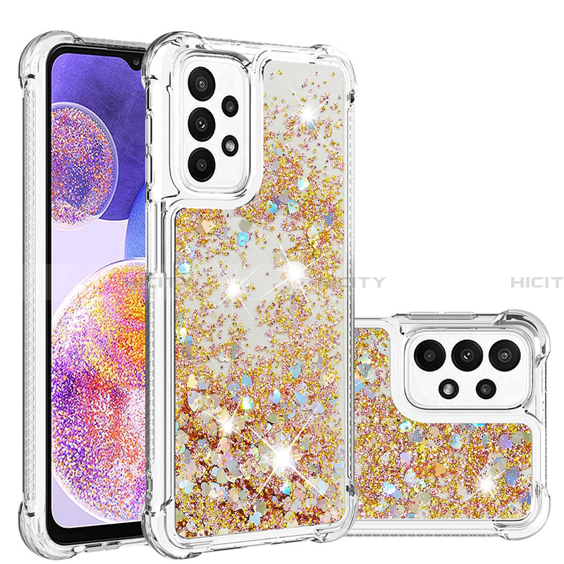 Coque Silicone Housse Etui Gel Bling-Bling S01 pour Samsung Galaxy A23 4G Plus