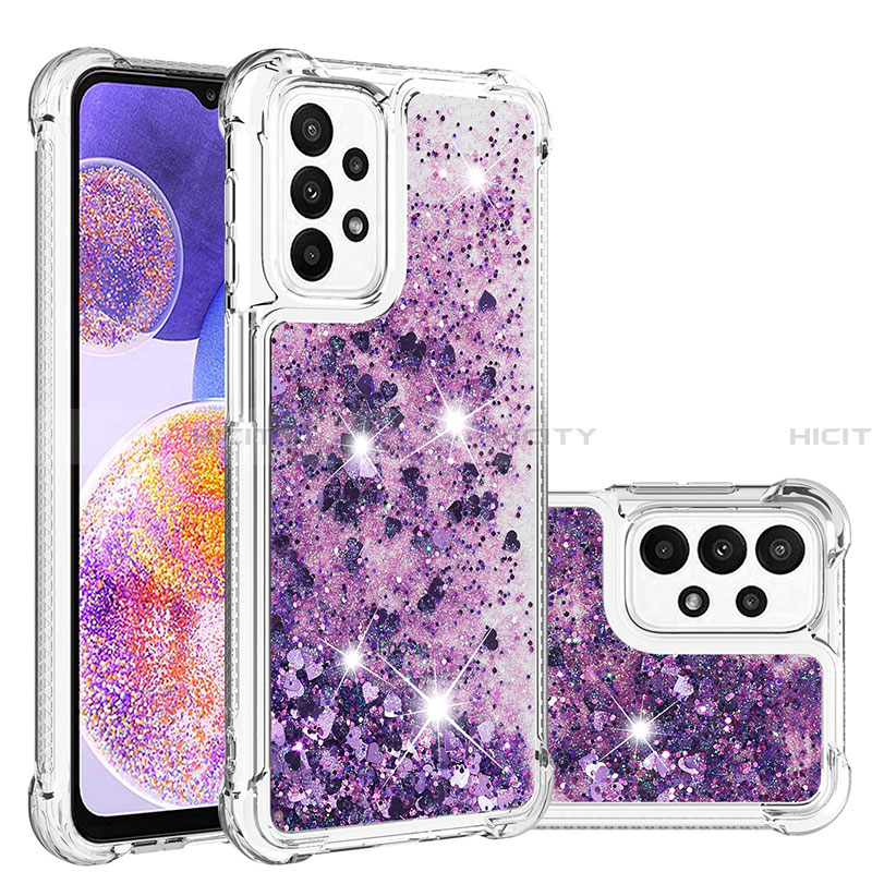 Coque Silicone Housse Etui Gel Bling-Bling S01 pour Samsung Galaxy A23 4G Plus