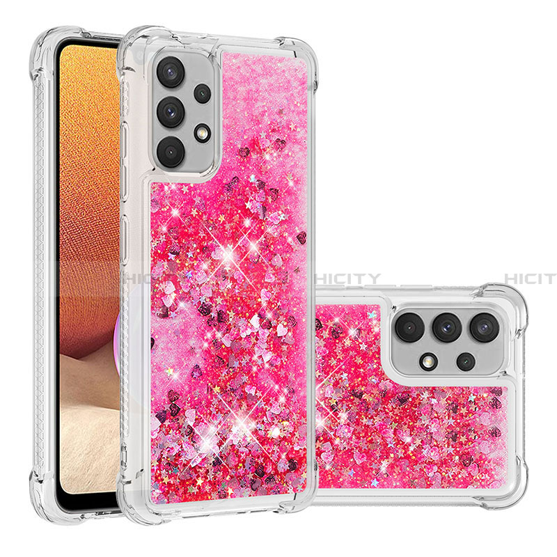 Coque Silicone Housse Etui Gel Bling-Bling S01 pour Samsung Galaxy A32 4G Plus