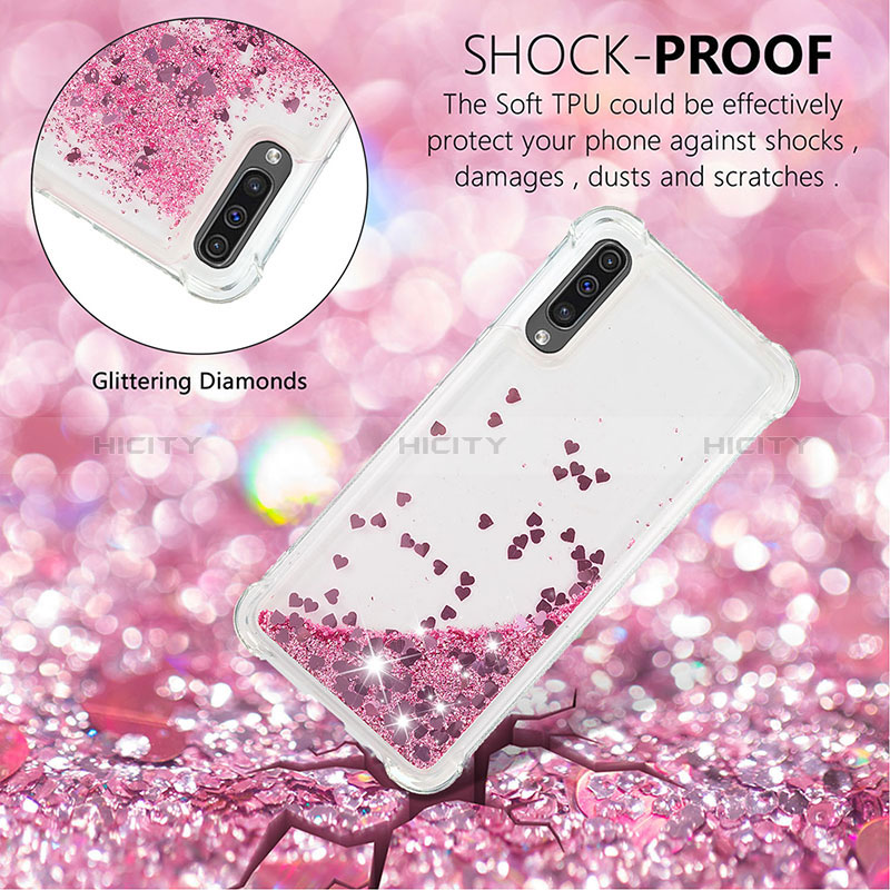 Coque Silicone Housse Etui Gel Bling-Bling S01 pour Samsung Galaxy A50S Plus