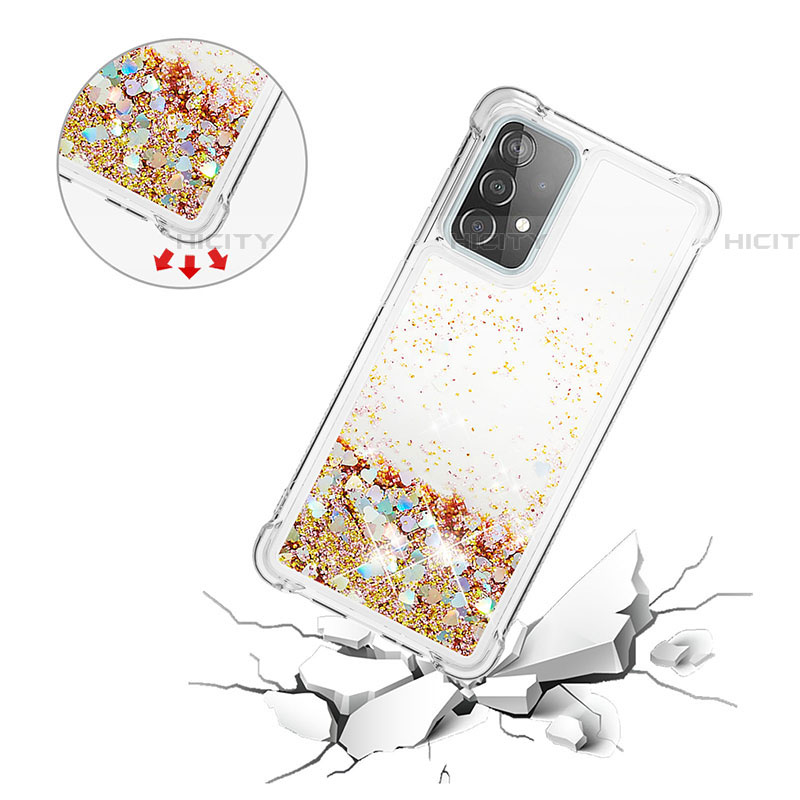 Coque Silicone Housse Etui Gel Bling-Bling S01 pour Samsung Galaxy A52 4G Plus