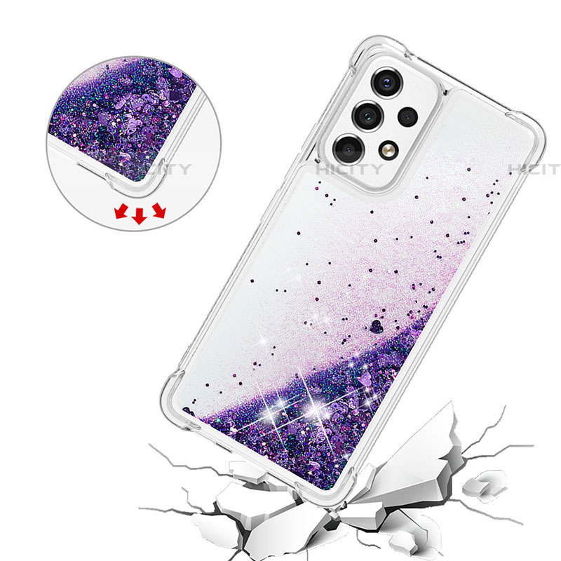 Coque Silicone Housse Etui Gel Bling-Bling S01 pour Samsung Galaxy A53 5G Plus