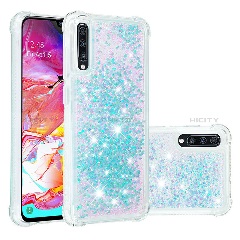 Coque Silicone Housse Etui Gel Bling-Bling S01 pour Samsung Galaxy A70 Plus