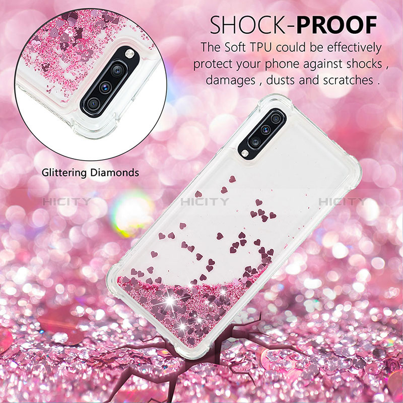 Coque Silicone Housse Etui Gel Bling-Bling S01 pour Samsung Galaxy A70S Plus