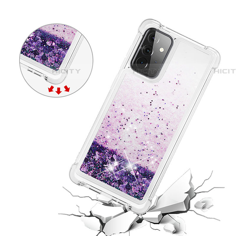 Coque Silicone Housse Etui Gel Bling-Bling S01 pour Samsung Galaxy A72 4G Plus