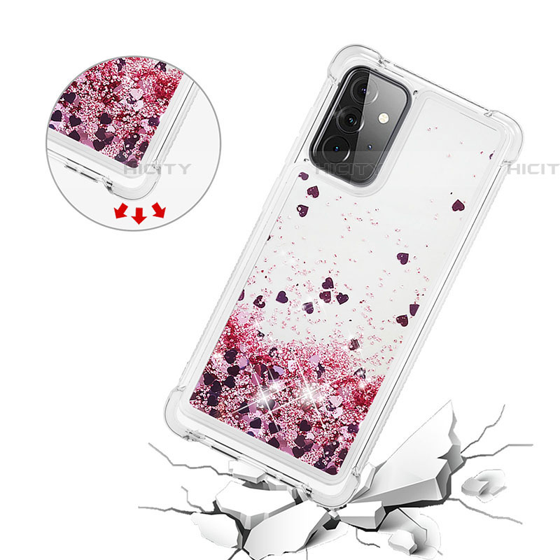 Coque Silicone Housse Etui Gel Bling-Bling S01 pour Samsung Galaxy A72 4G Plus