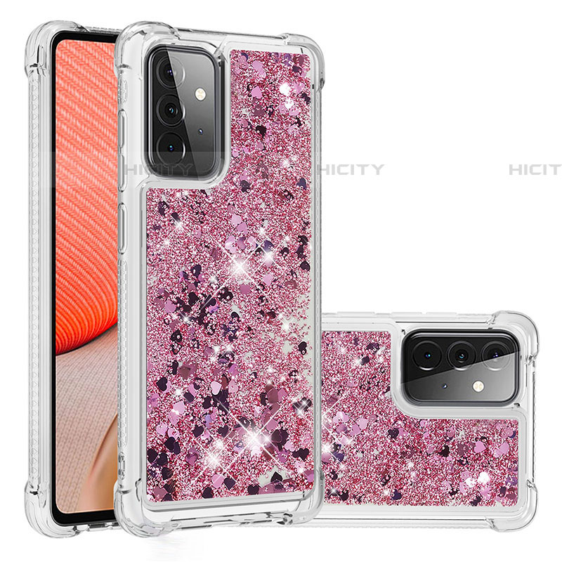 Coque Silicone Housse Etui Gel Bling-Bling S01 pour Samsung Galaxy A72 4G Plus