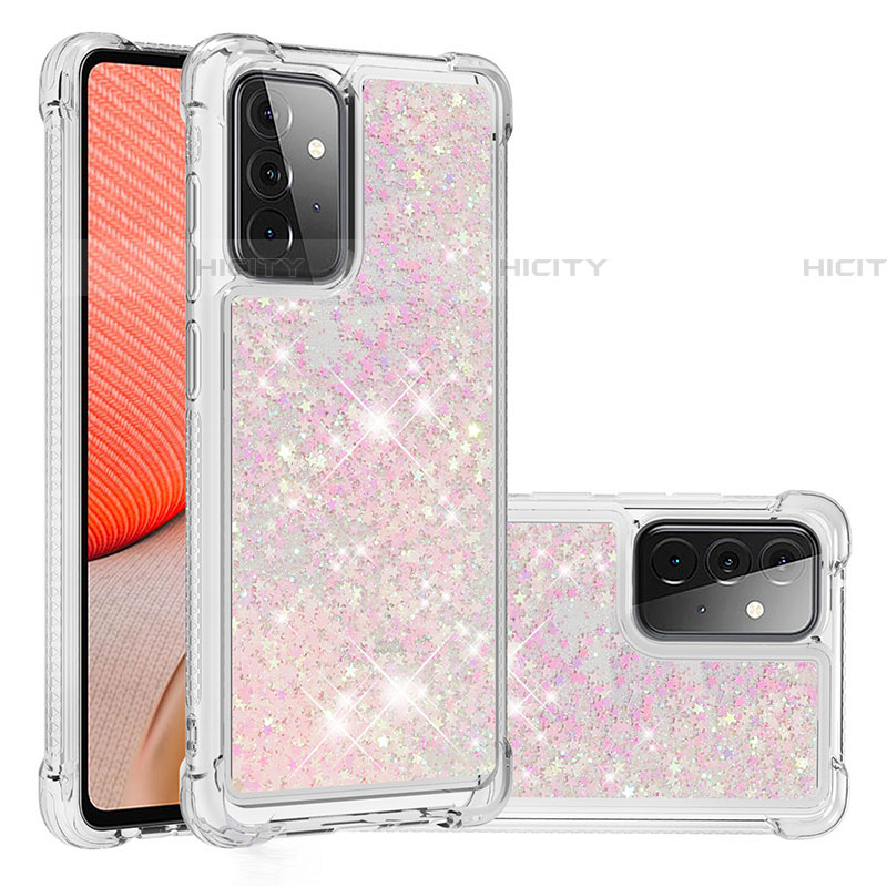 Coque Silicone Housse Etui Gel Bling-Bling S01 pour Samsung Galaxy A72 5G Plus