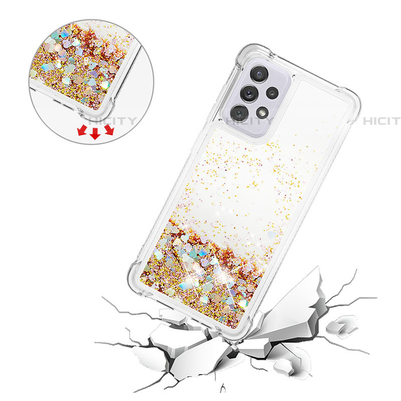 Coque Silicone Housse Etui Gel Bling-Bling S01 pour Samsung Galaxy A73 5G Plus