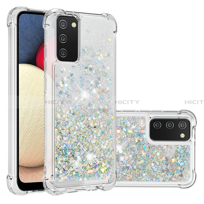 Coque Silicone Housse Etui Gel Bling-Bling S01 pour Samsung Galaxy F02S SM-E025F Plus