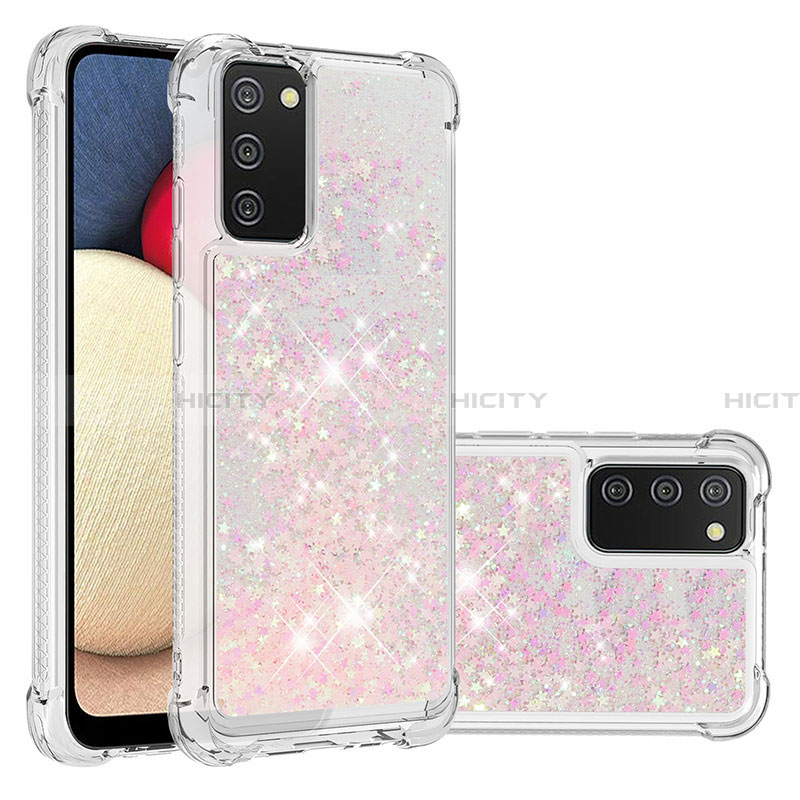 Coque Silicone Housse Etui Gel Bling-Bling S01 pour Samsung Galaxy F02S SM-E025F Plus
