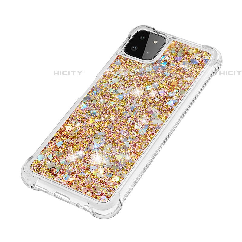 Coque Silicone Housse Etui Gel Bling-Bling S01 pour Samsung Galaxy F42 5G Plus
