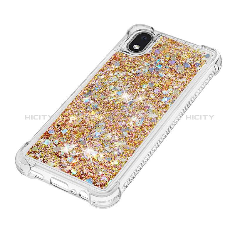 Coque Silicone Housse Etui Gel Bling-Bling S01 pour Samsung Galaxy M01 Core Plus