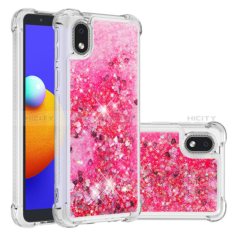 Coque Silicone Housse Etui Gel Bling-Bling S01 pour Samsung Galaxy M01 Core Plus