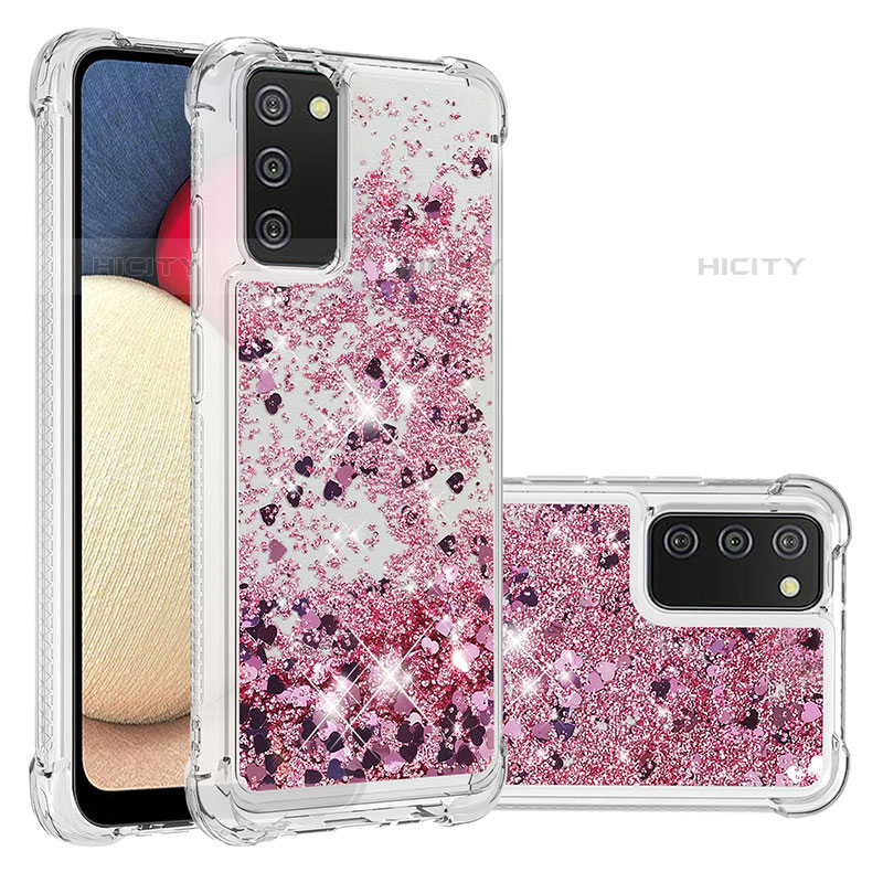 Coque Silicone Housse Etui Gel Bling-Bling S01 pour Samsung Galaxy M02s Plus