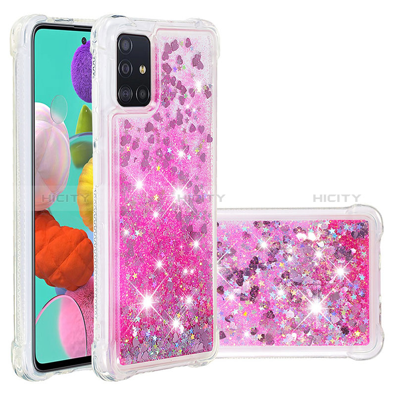 Coque Silicone Housse Etui Gel Bling-Bling S01 pour Samsung Galaxy M40S Plus
