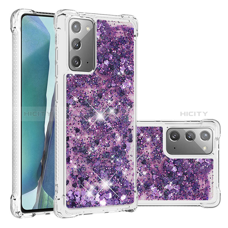 Coque Silicone Housse Etui Gel Bling-Bling S01 pour Samsung Galaxy Note 20 5G Plus