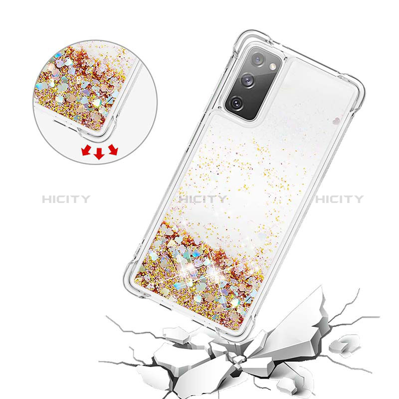 Coque Silicone Housse Etui Gel Bling-Bling S01 pour Samsung Galaxy S20 Lite 5G Plus