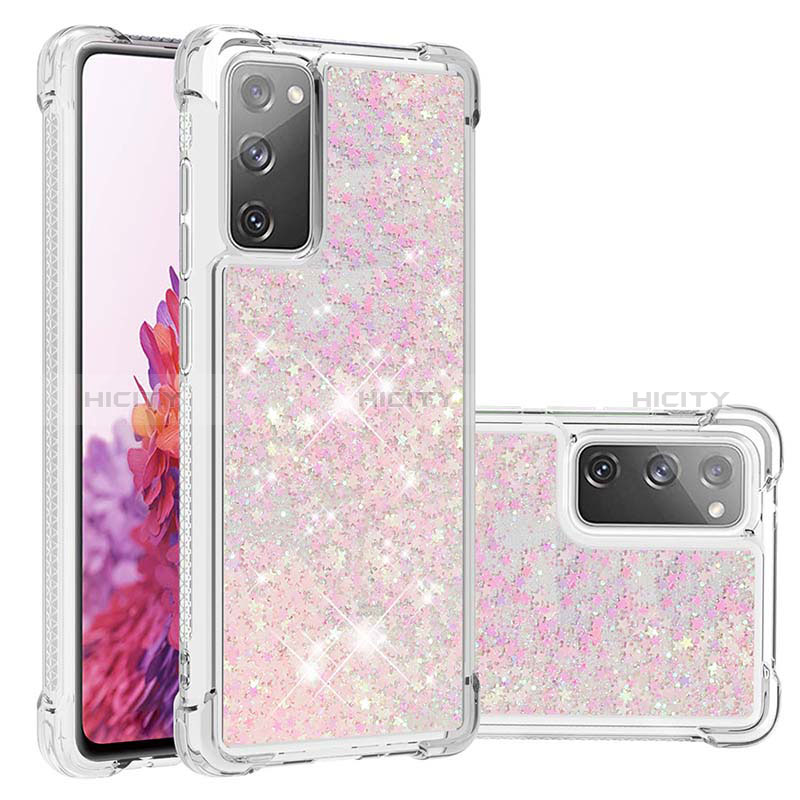 Coque Silicone Housse Etui Gel Bling-Bling S01 pour Samsung Galaxy S20 Lite 5G Plus