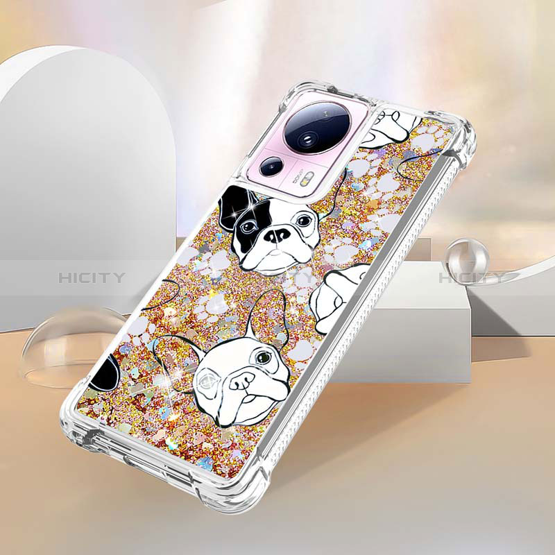 Coque Silicone Housse Etui Gel Bling-Bling S01 pour Xiaomi Mi 13 Lite 5G Plus