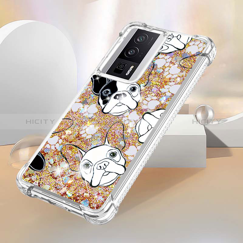 Coque Silicone Housse Etui Gel Bling-Bling S01 pour Xiaomi Poco F5 Pro 5G Plus