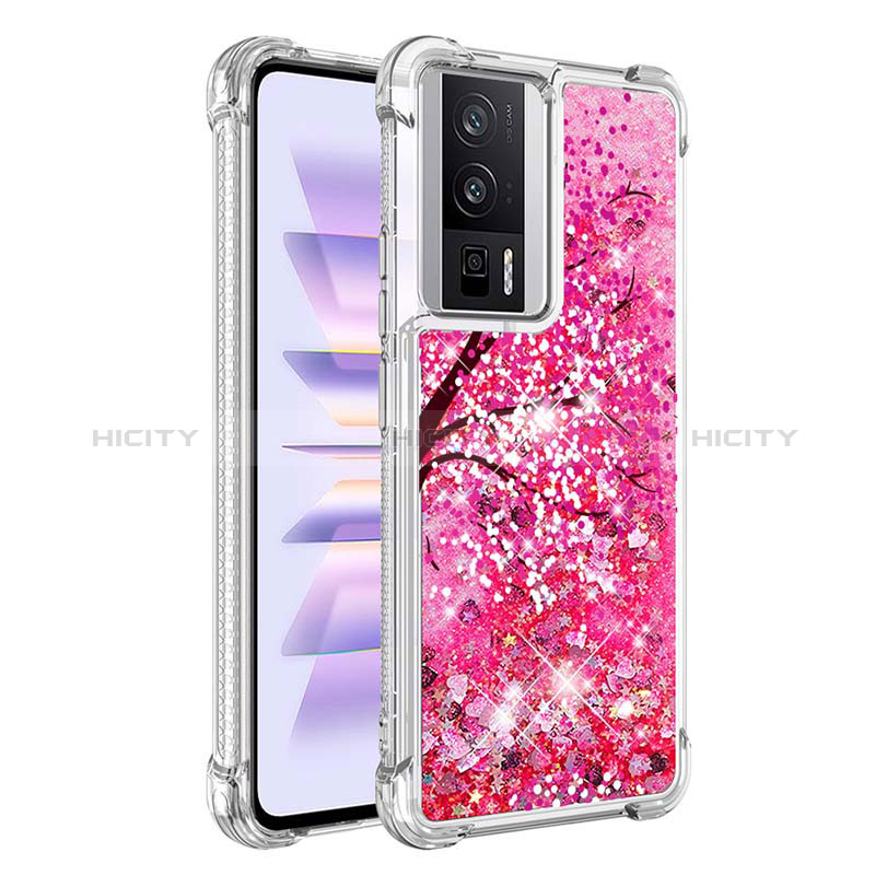 Coque Silicone Housse Etui Gel Bling-Bling S01 pour Xiaomi Poco F5 Pro 5G Plus