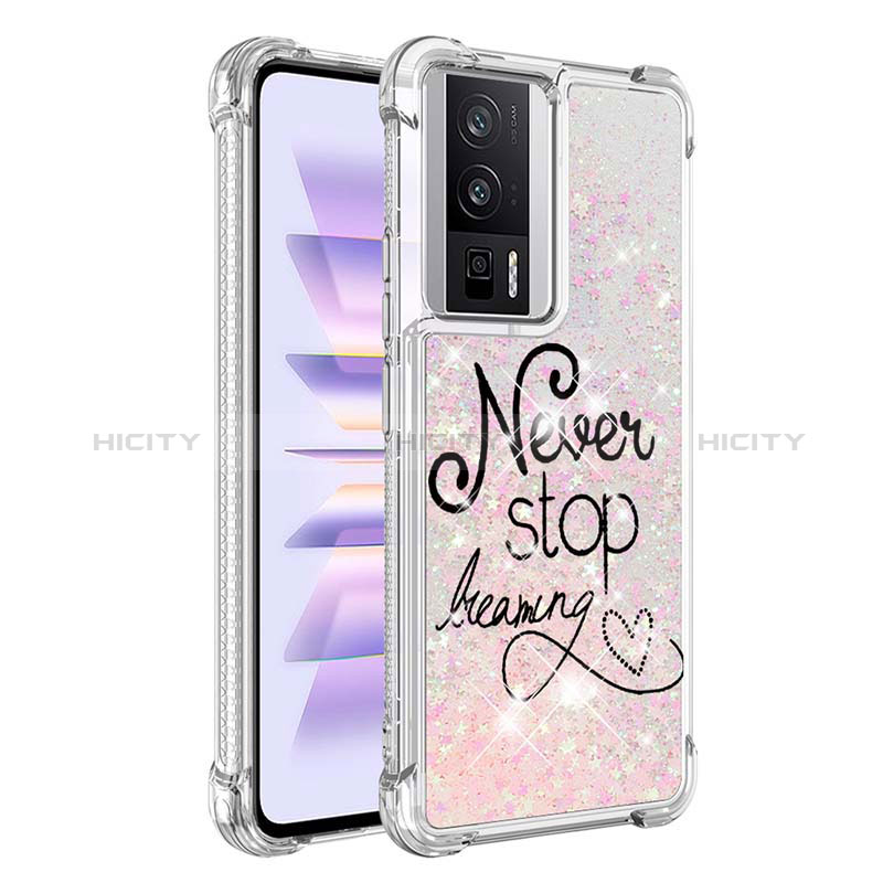 Coque Silicone Housse Etui Gel Bling-Bling S01 pour Xiaomi Poco F5 Pro 5G Plus