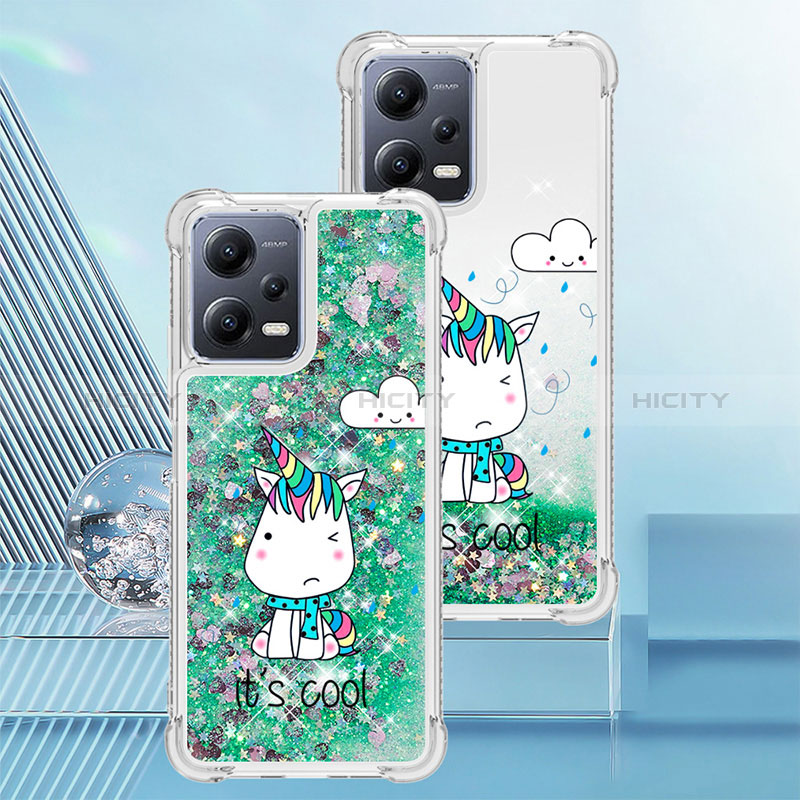 Coque Silicone Housse Etui Gel Bling-Bling S01 pour Xiaomi Poco X5 5G Plus