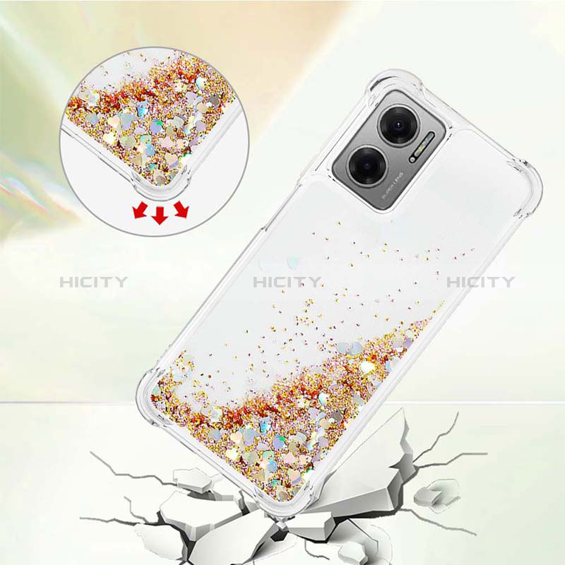 Coque Silicone Housse Etui Gel Bling-Bling S01 pour Xiaomi Redmi 10 5G Plus