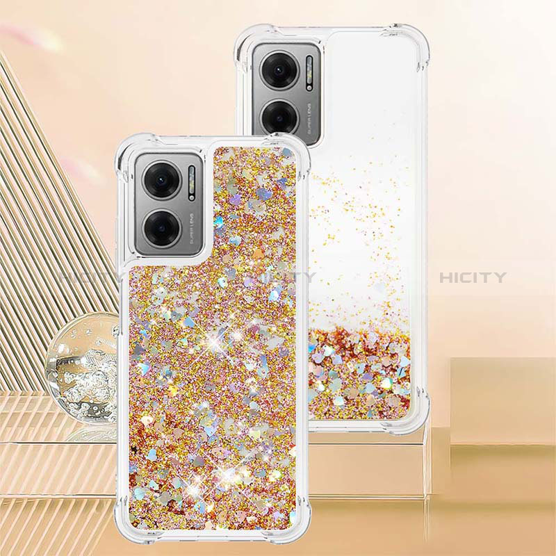 Coque Silicone Housse Etui Gel Bling-Bling S01 pour Xiaomi Redmi 10 5G Plus