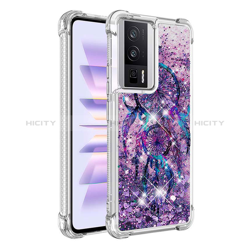 Coque Silicone Housse Etui Gel Bling-Bling S01 pour Xiaomi Redmi K60 5G Plus