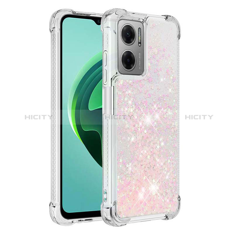 Coque Silicone Housse Etui Gel Bling-Bling S01 pour Xiaomi Redmi Note 11E 5G Plus