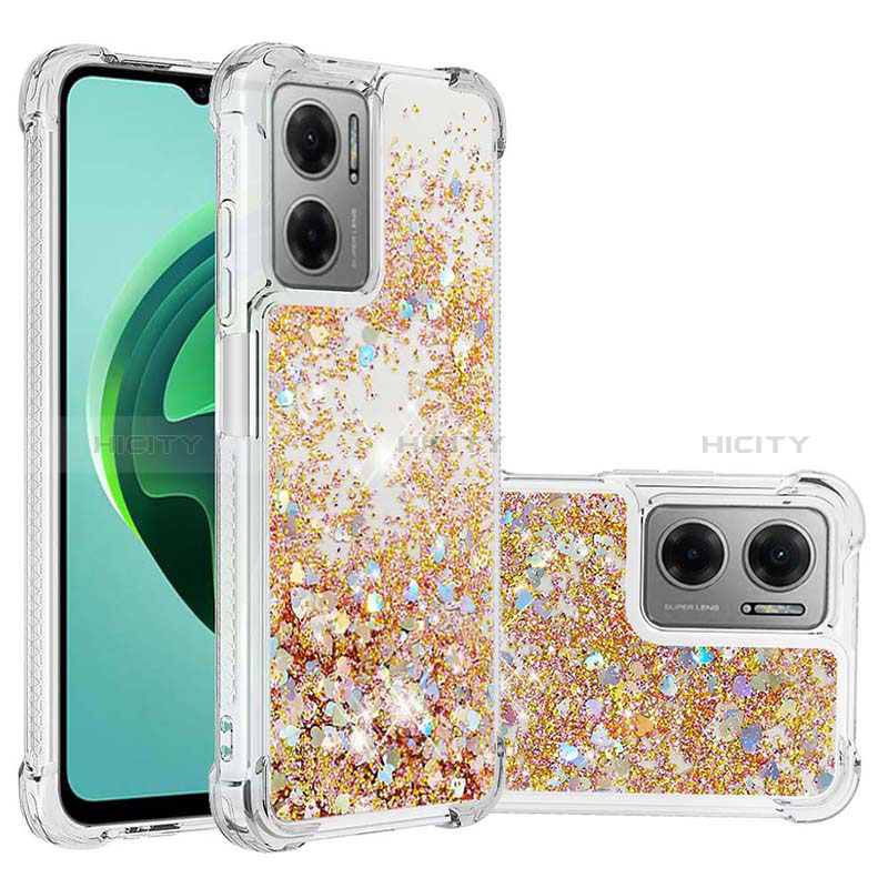 Coque Silicone Housse Etui Gel Bling-Bling S01 pour Xiaomi Redmi Note 11E 5G Plus