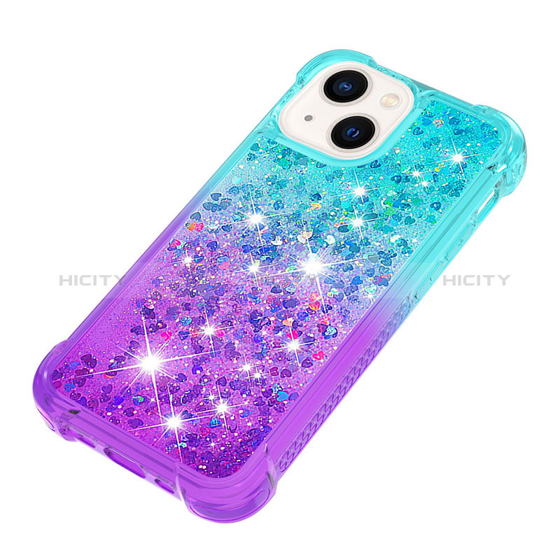 Coque Silicone Housse Etui Gel Bling-Bling S02 pour Apple iPhone 14 Plus Plus