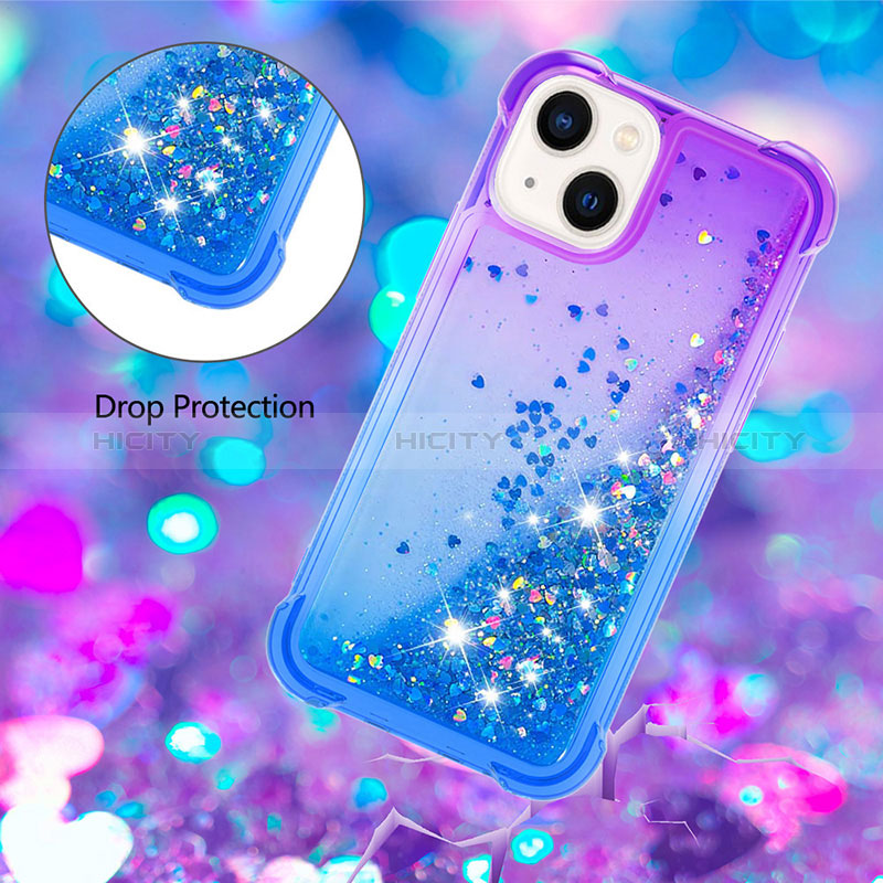 Coque Silicone Housse Etui Gel Bling-Bling S02 pour Apple iPhone 15 Plus Plus