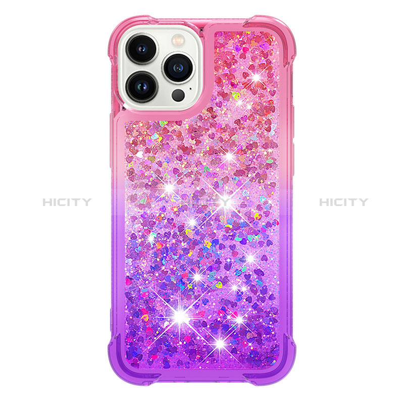 Coque Silicone Housse Etui Gel Bling-Bling S02 pour Apple iPhone 16 Pro Max Plus