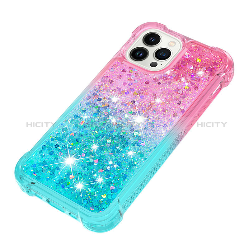 Coque Silicone Housse Etui Gel Bling-Bling S02 pour Apple iPhone 16 Pro Max Plus