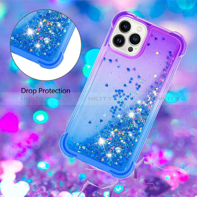 Coque Silicone Housse Etui Gel Bling-Bling S02 pour Apple iPhone 16 Pro Plus