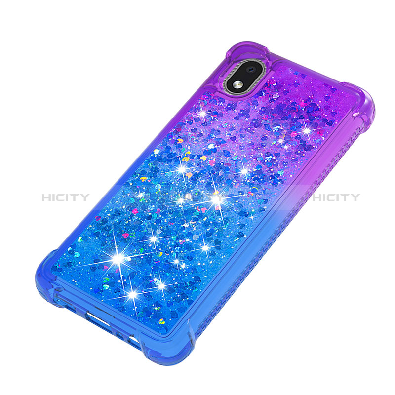 Coque Silicone Housse Etui Gel Bling-Bling S02 pour Samsung Galaxy A01 Core Plus