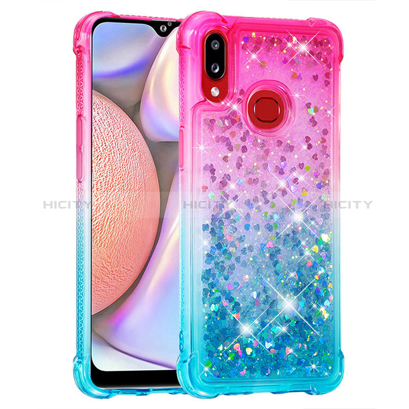 Coque Silicone Housse Etui Gel Bling-Bling S02 pour Samsung Galaxy A10s Plus