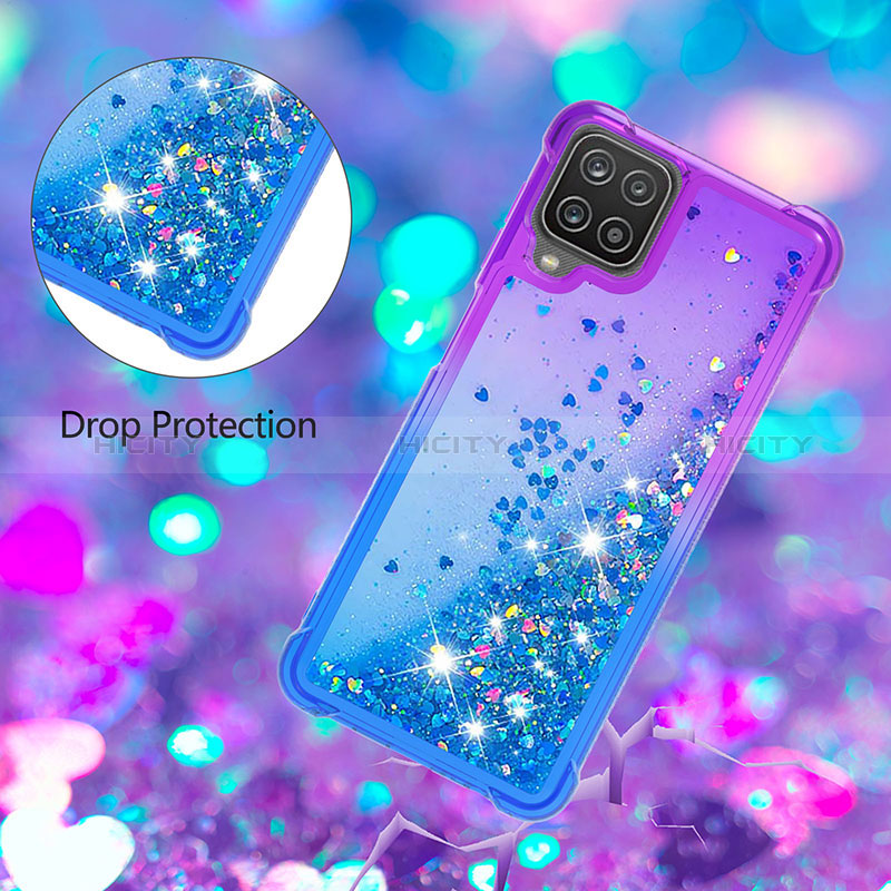 Coque Silicone Housse Etui Gel Bling-Bling S02 pour Samsung Galaxy A12 Plus