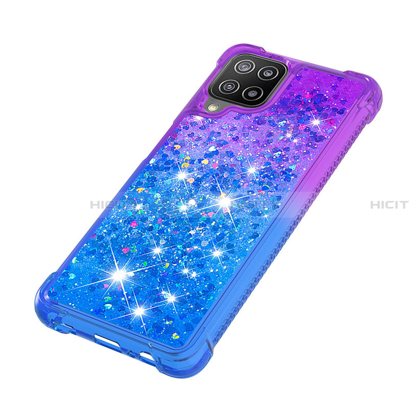 Coque Silicone Housse Etui Gel Bling-Bling S02 pour Samsung Galaxy A22 4G Plus