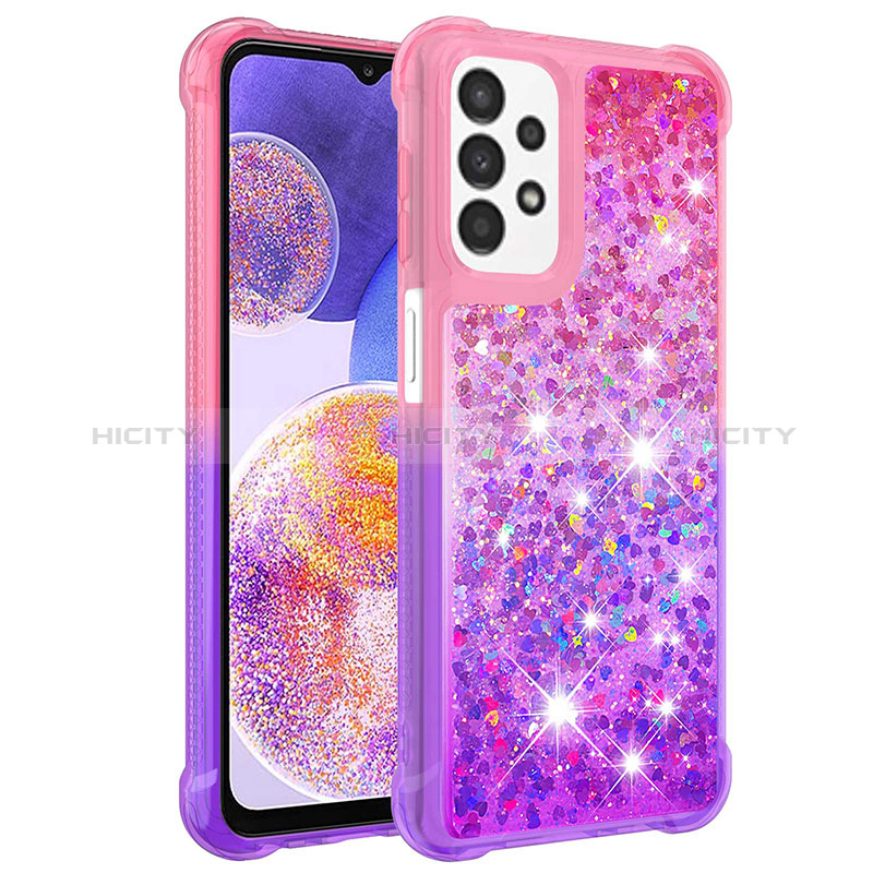 Coque Silicone Housse Etui Gel Bling-Bling S02 pour Samsung Galaxy A23 5G Plus