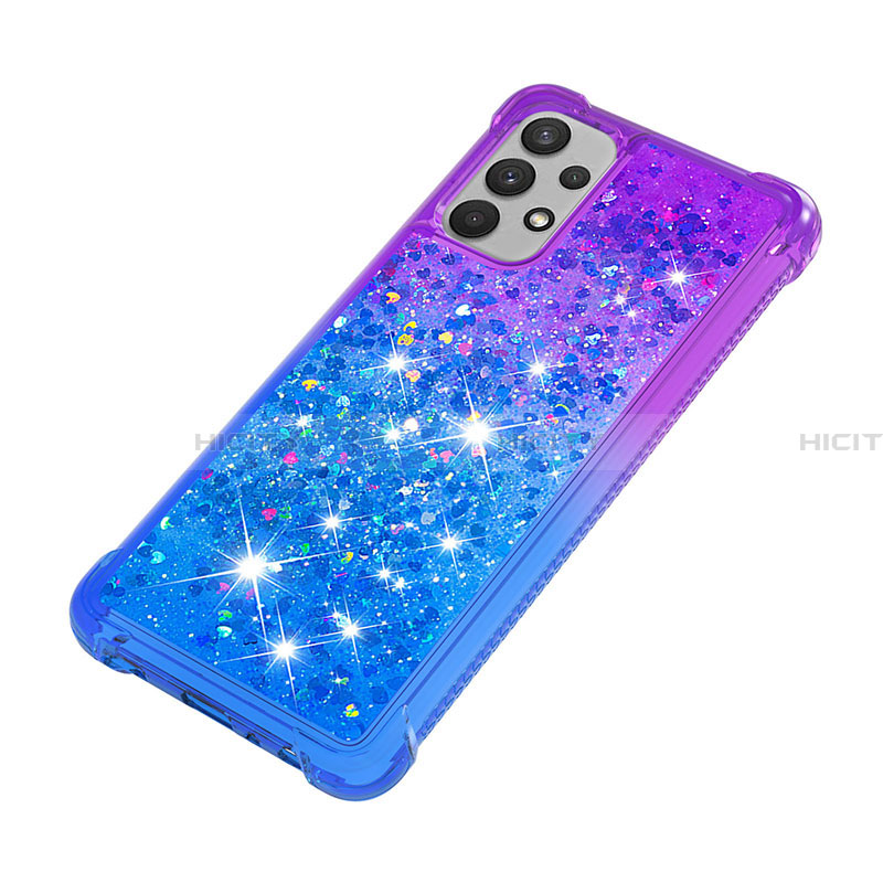 Coque Silicone Housse Etui Gel Bling-Bling S02 pour Samsung Galaxy A32 4G Plus