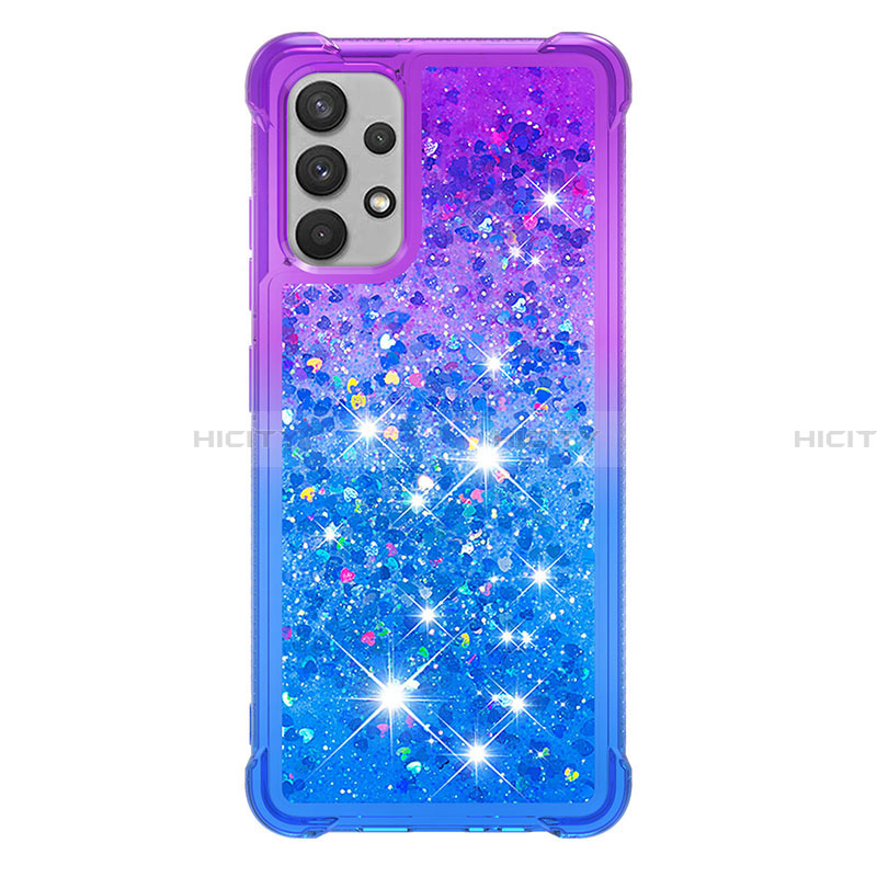 Coque Silicone Housse Etui Gel Bling-Bling S02 pour Samsung Galaxy A32 5G Plus