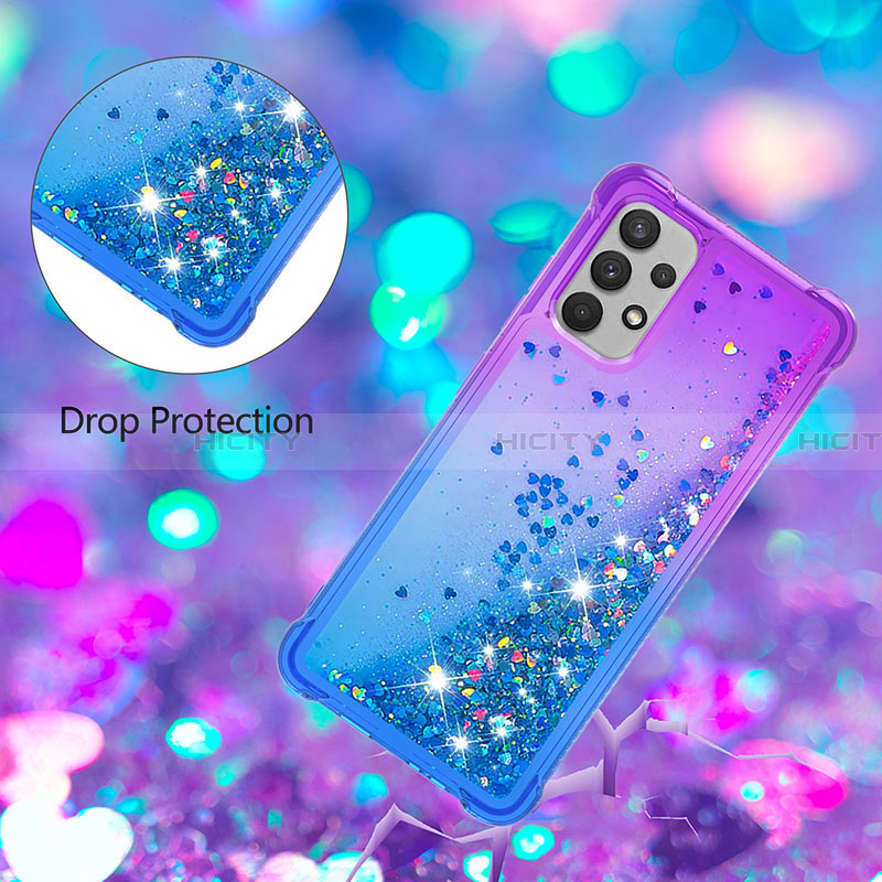 Coque Silicone Housse Etui Gel Bling-Bling S02 pour Samsung Galaxy A32 5G Plus