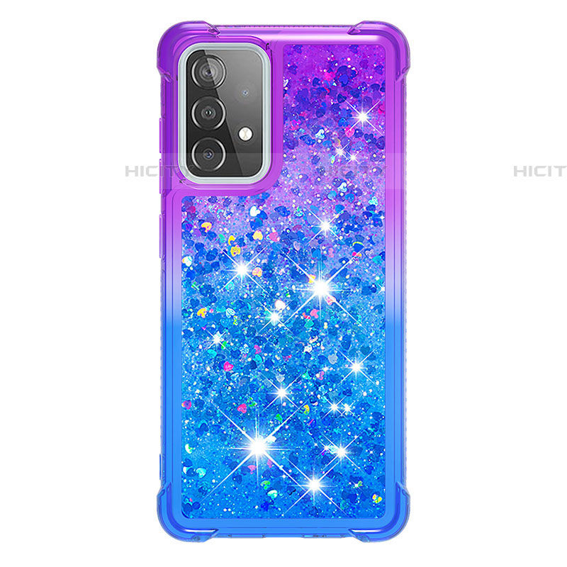 Coque Silicone Housse Etui Gel Bling-Bling S02 pour Samsung Galaxy A52 4G Plus